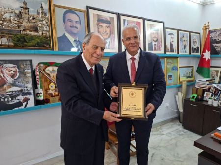 كنعان والشرقاوي يبحثان تنسيق الجهود في رصد الحالة الاقتصادية والتوثيق والإعلام لدعم القدس